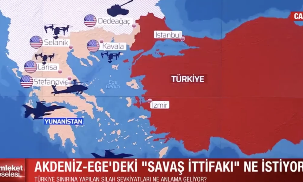 Τουρκική ανησυχία: ''Προετοιμασίες πολέμου από ΗΠΑ, Γαλλία & Ισραήλ''